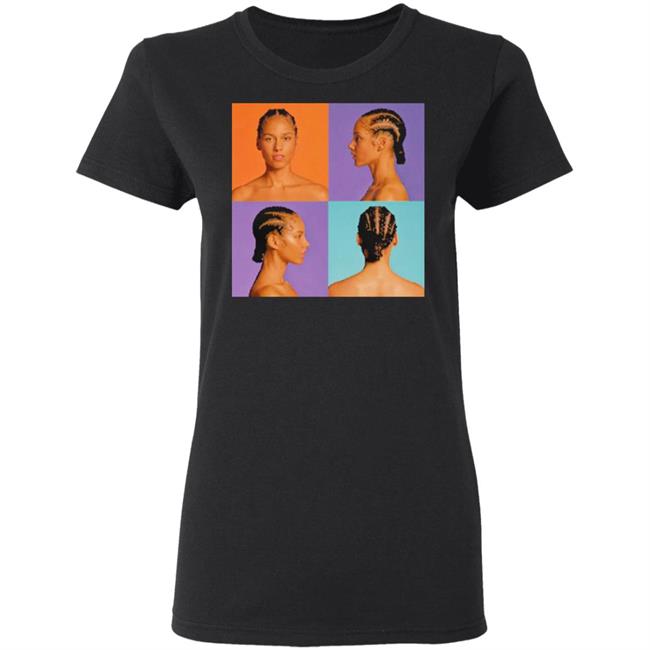 Iteeres-Alicia Keys Hole In Shirt Print shirt clothing plus size black t shirts Iteeres-Alicia Keys Hole In Shirt Print shirt clothing plus size black t shirts
