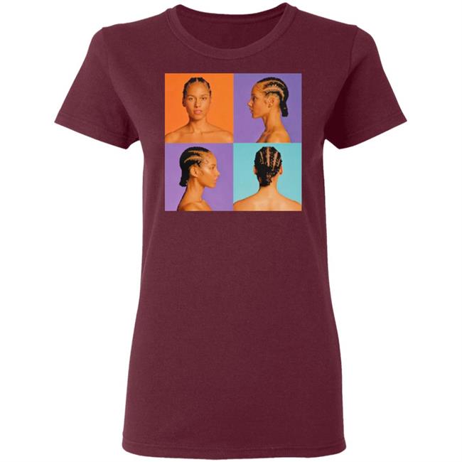 Iteeres-Alicia Keys Hole In Shirt Print shirt clothing plus size black t shirts Iteeres-Alicia Keys Hole In Shirt Print shirt clothing plus size black t shirts