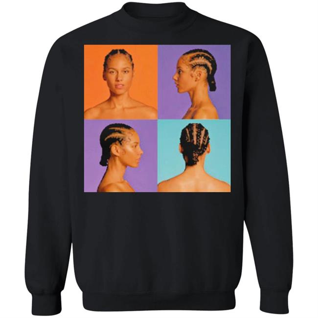 Iteeres-Alicia Keys Hole In Shirt Print shirt clothing plus size black t shirts Iteeres-Alicia Keys Hole In Shirt Print shirt clothing plus size black t shirts