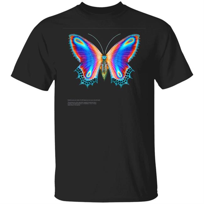Multicolor Butterfly Halsey T Shirt Halsey Music Store T Shirts Multicolor Butterfly T Shirt