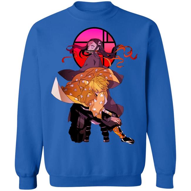 Render Demon Slayer Hoodie kimetsu no yaiba Nezuko x zenitsu anime black hoodie Sweatshirt Render Demon Slayer Hoodie kimetsu no yaiba Nezuko x zenitsu anime black hoodie Sweatshirt