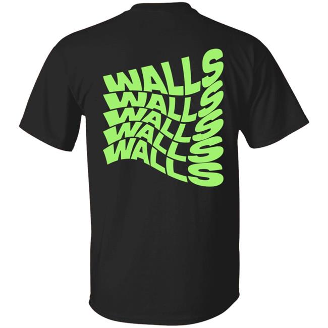 Louis Tomlinson Merch Smiley Walls Neon Green Logo Shirt Louis Tomlinson Merch Smiley Walls Neon Green Logo Shirt
