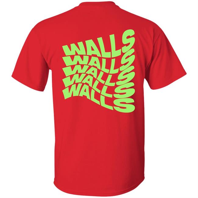 Louis Tomlinson Merch Smiley Walls Neon Green Logo Shirt Louis Tomlinson Merch Smiley Walls Neon Green Logo Shirt