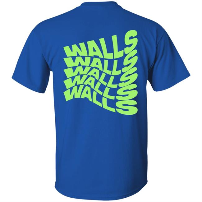 Louis Tomlinson Merch Smiley Walls Neon Green Logo Shirt Louis Tomlinson Merch Smiley Walls Neon Green Logo Shirt