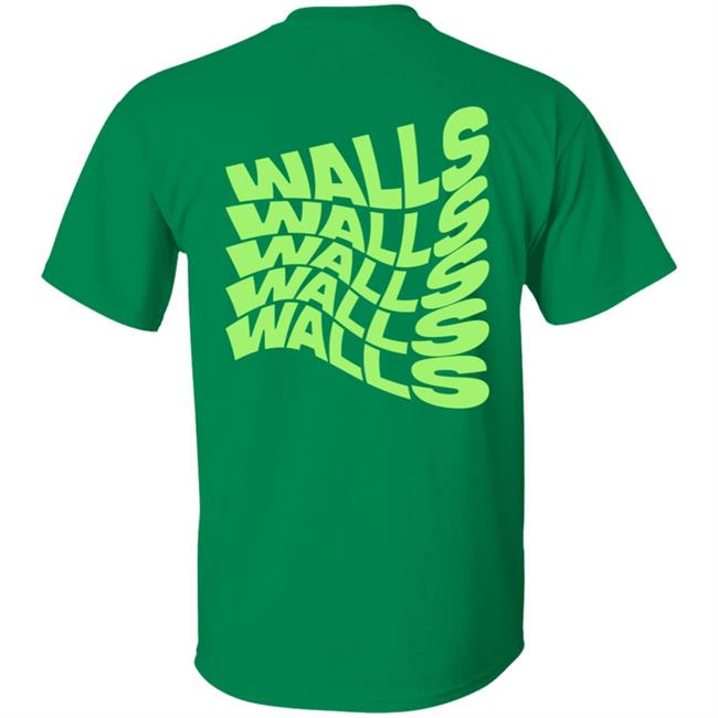 Louis Tomlinson Merch Smiley Walls Neon Green Logo Shirt Louis Tomlinson Merch Smiley Walls Neon Green Logo Shirt