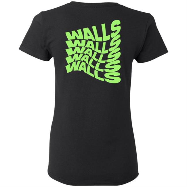 Louis Tomlinson Merch Smiley Walls Neon Green Logo Shirt Louis Tomlinson Merch Smiley Walls Neon Green Logo Shirt