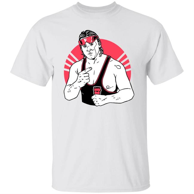 Owen Hart T Shirt Owen Hart Handbill White T Shirts