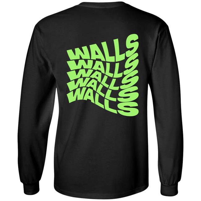 Louis Tomlinson Merch Smiley Walls Neon Green Logo Shirt Louis Tomlinson Merch Smiley Walls Neon Green Logo Shirt