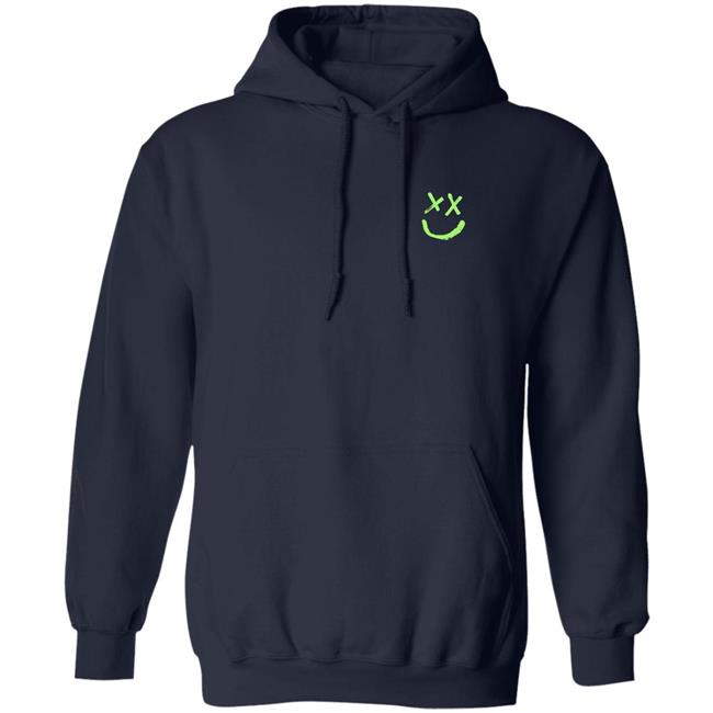 Louis Tomlinson Merch Smiley Walls Neon Green Logo Shirt Louis Tomlinson Merch Smiley Walls Neon Green Logo Shirt