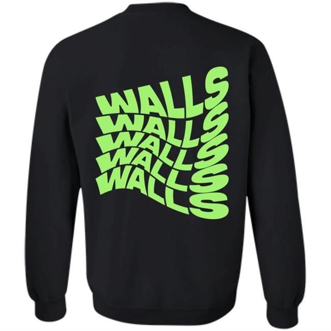Louis Tomlinson Merch Smiley Walls Neon Green Logo Shirt Louis Tomlinson Merch Smiley Walls Neon Green Logo Shirt