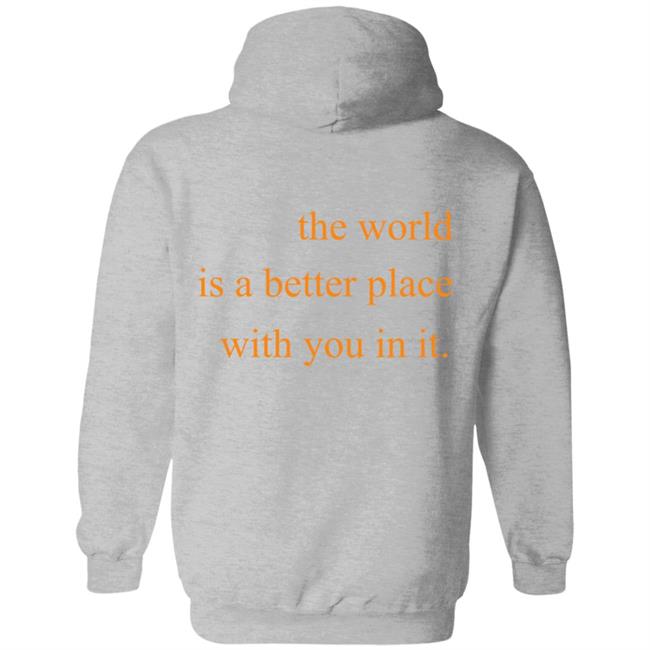 PacSun The World Is A Better Place With You In It Hoodie