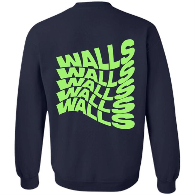 Louis Tomlinson Merch Smiley Walls Neon Green Logo Shirt Louis Tomlinson Merch Smiley Walls Neon Green Logo Shirt
