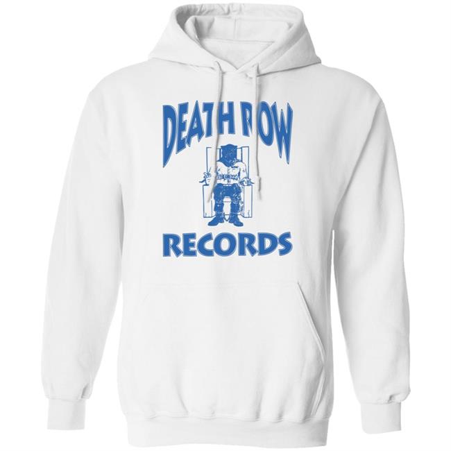 Ripple Junction Death Row Records Airbrush Tee Blue Logo Shirt white T Shirt Ripple Junction Death Row Records Airbrush Tee Blue Logo Shirt white T Shirt