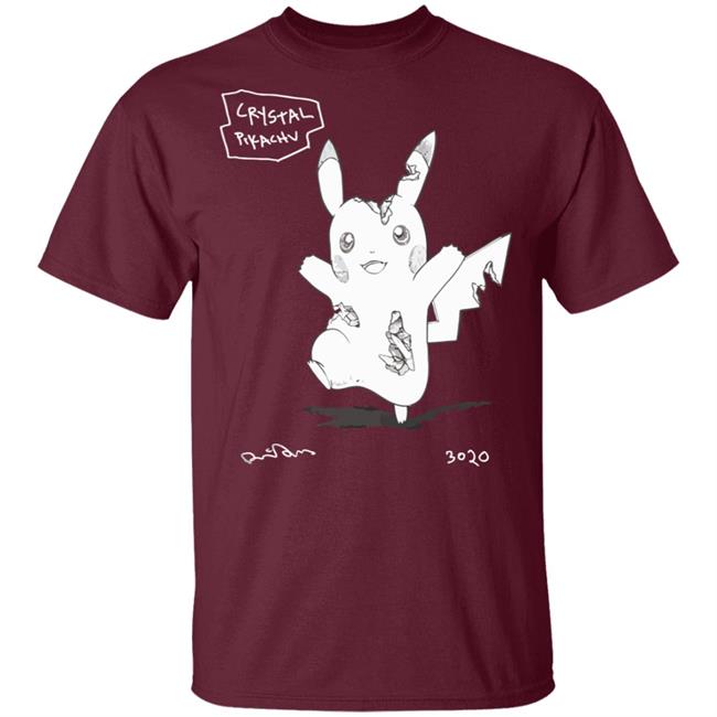 Pokemon Uniqlo S'pore Black T Shirt Crystal Pikachu 3020 Pokemon Uniqlo S'pore Black T Shirt Crystal Pikachu 3020