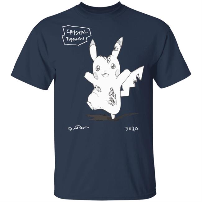 Pokemon Uniqlo S'pore Black T Shirt Crystal Pikachu 3020 Pokemon Uniqlo S'pore Black T Shirt Crystal Pikachu 3020