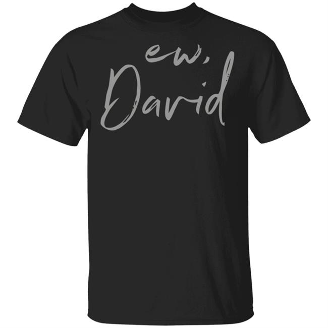 Schitts Creek Ew David Black Shirt