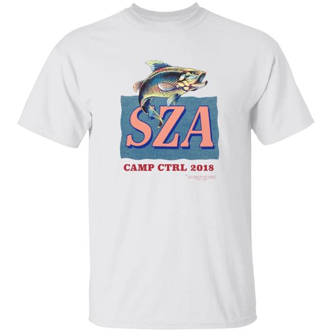 Caucasian James Merch SZA Camp Ctrl Shirt 2018 SZA Merch