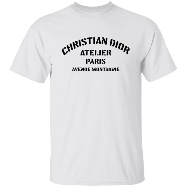 Christian Dior Atelier Paris Avenue Montaigne T Shirt Hoodie Sweatshirt