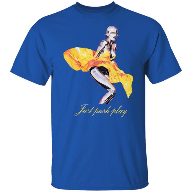 Aerosmith Merch Must Push Play Tee Shirt Aerosmith Merch Must Push Play Tee Shirt