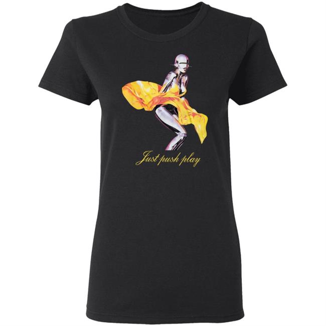 Aerosmith Merch Must Push Play Tee Shirt Aerosmith Merch Must Push Play Tee Shirt