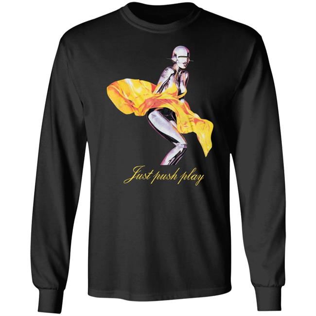 Aerosmith Merch Must Push Play Tee Shirt Aerosmith Merch Must Push Play Tee Shirt