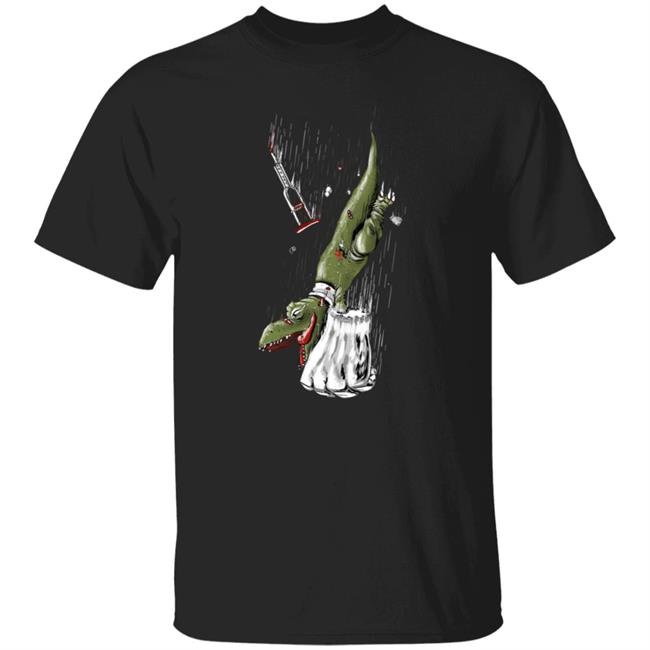 How Ridiculous Merch Falling Rexy with Hulks Fist Shirt
