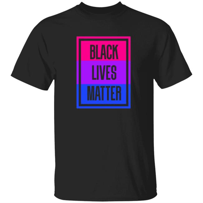 BLM Bisexual T Shirt Bisexual T Shirts Black Lives Matter Bisexual Shirt Bisexual Black Lives Matter Shirt