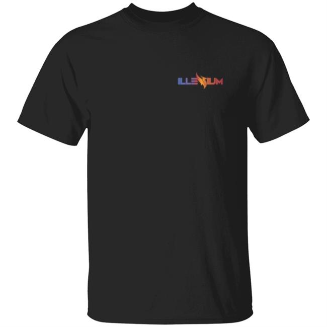 Fall Illenium Merch Collection Gradient Tee Shirt