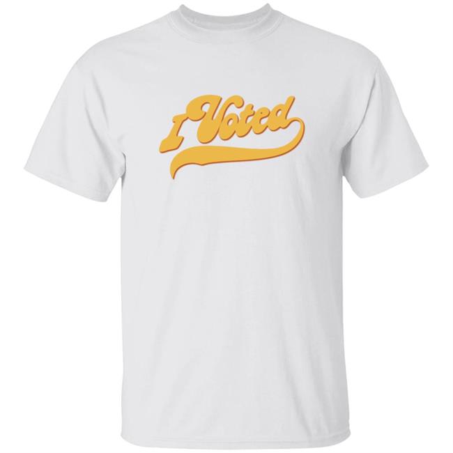 Selena Gomez Merch Selena X I Voted T Shirt