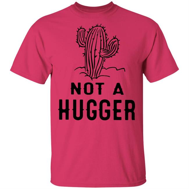 Not A Hugger CactusT Shirt Tee White Boutique Funny Cactus Shirts Not A Hugger CactusT Shirt Tee White Boutique Funny Cactus Shirts