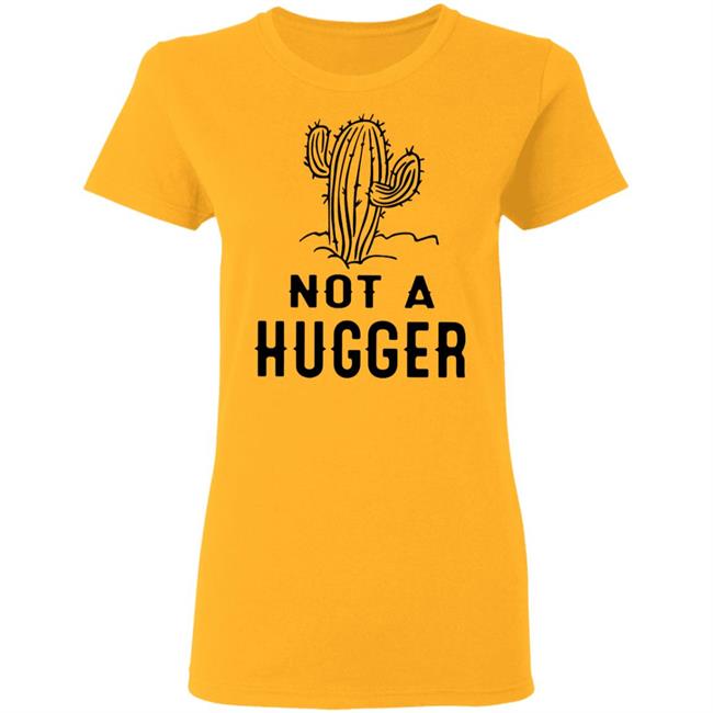 Not A Hugger CactusT Shirt Tee White Boutique Funny Cactus Shirts Not A Hugger CactusT Shirt Tee White Boutique Funny Cactus Shirts