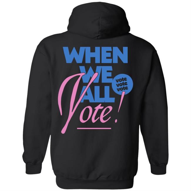 DSM x Selena Gomez Merch for When We All Vote Merch Hoodie Sweatshirt Selena X Vote Collection Hoodie Sweatshirt