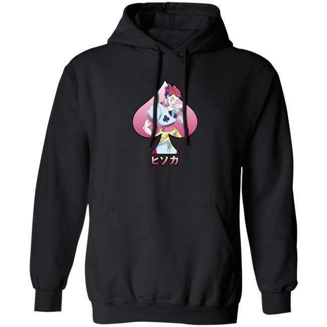 HXH HISOKA SPADE Hypland HOODIE Hypland Hoodies Sweatshirt HXH HISOKA SPADE Hoodie Sweatshirt