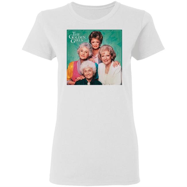 Golden Girls 'Stay Golden' Shirt from Old Navy White Tee Shirts Golden Girls 'Stay Golden' Shirt from Old Navy White Tee Shirts