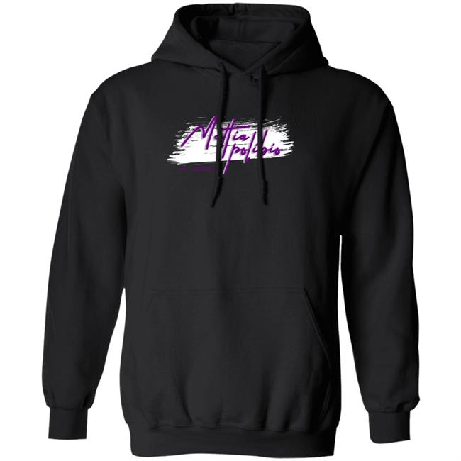 Mattia Polibio Logo Hoodie Mattia Polibio Hoodies Sweatshirt Mattia Polibio Logo Hooded Sweatshirt