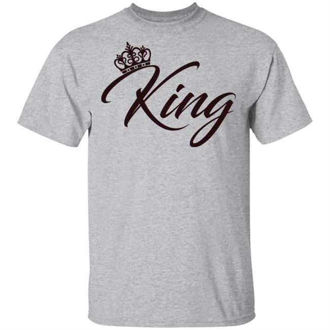 King Or Queen Design Valentine's Matching Shirts King Or Queen Design Valentine's Matching Shirts
