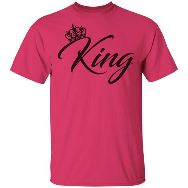 King Or Queen Design Valentine's Matching Shirts King Or Queen Design Valentine's Matching Shirts