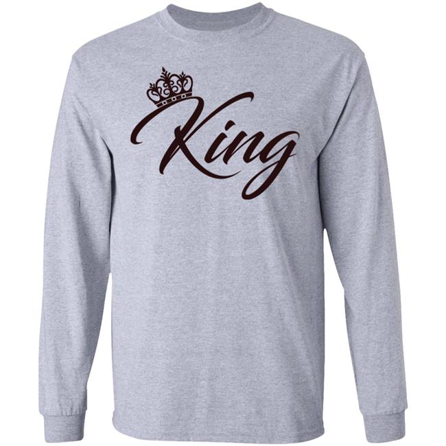 King Or Queen Design Valentine's Matching Shirts King Or Queen Design Valentine's Matching Shirts