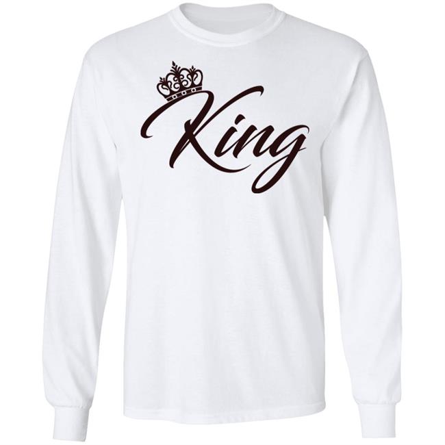 King Or Queen Design Valentine's Matching Shirts King Or Queen Design Valentine's Matching Shirts