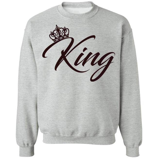 King Or Queen Design Valentine's Matching Shirts King Or Queen Design Valentine's Matching Shirts