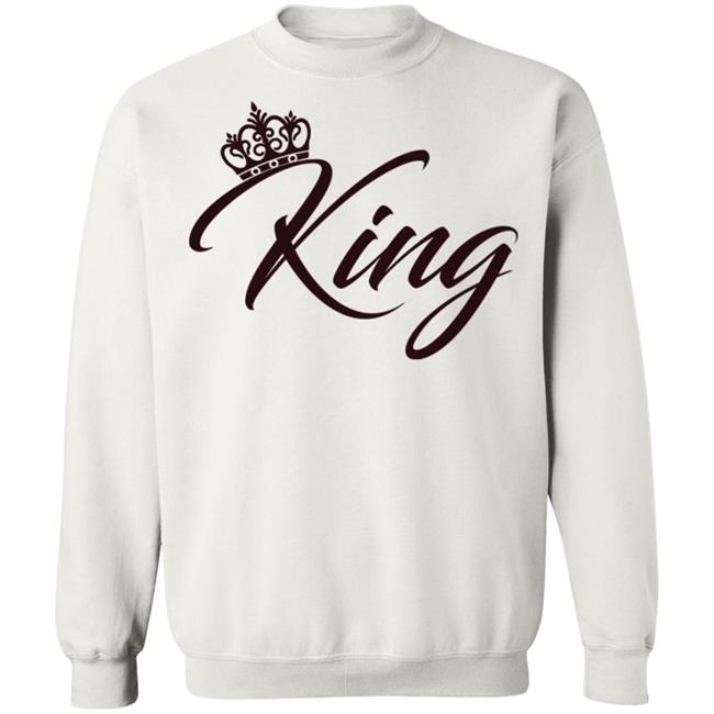 King Or Queen Design Valentine's Matching Shirts King Or Queen Design Valentine's Matching Shirts