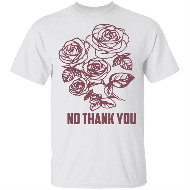 No Thank You Pink Flower Tee Shirts No Thank You Pink Flower Tee Shirts
