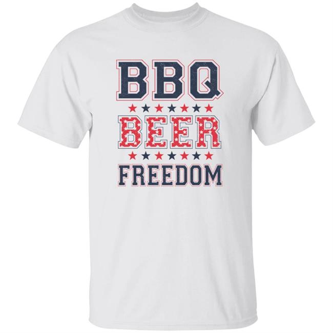 Walmart Pharmacy Way to Celebrate American Nevada Man BBQ Beer Freedom Shirt