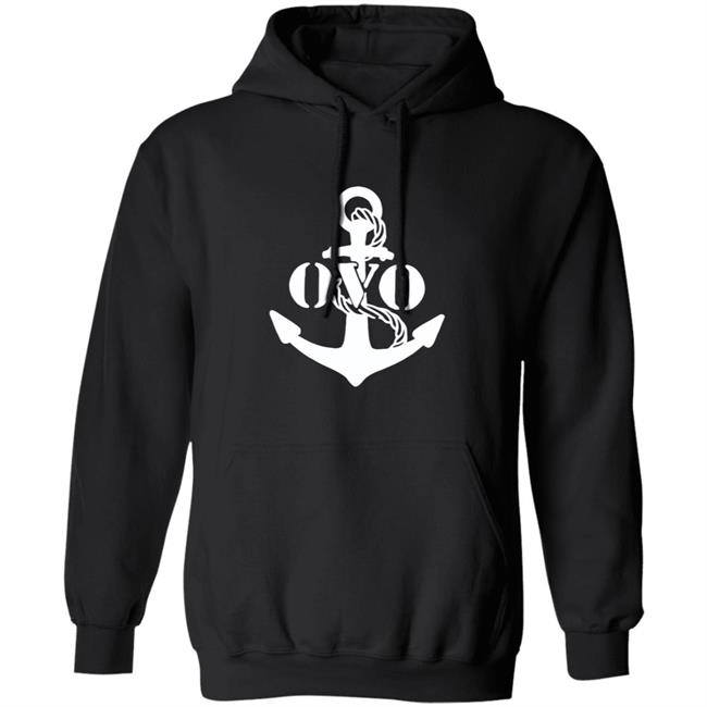 Ovo Nautical Indigo Fleece Hoodie Ovo Merch Ovo T Shirts Ovo Hoodies Sweatshirt Nautical Indigo Fleece Hoodie Indigo Fleece Hoodie