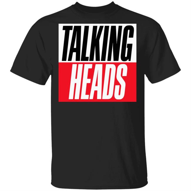 White Talking Heads T Shirt