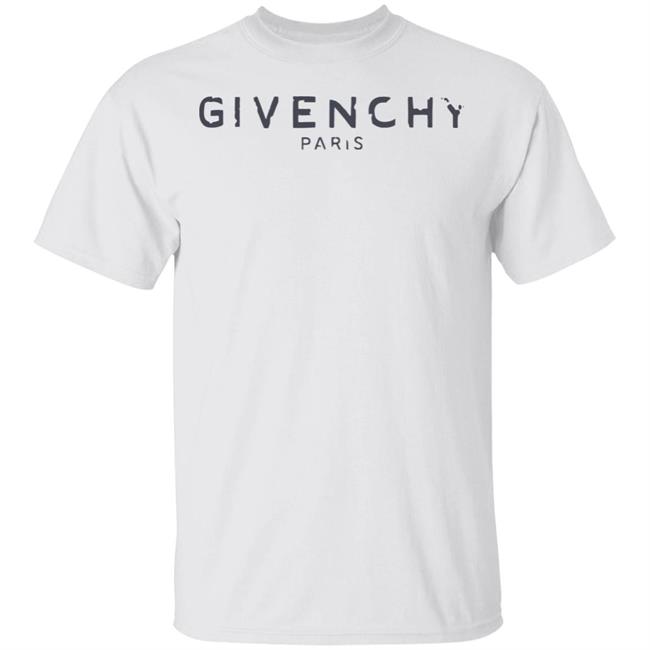 Givenchy Paris Slim Fit White T Shirts Givenchy Shirt