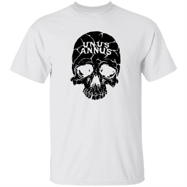 Unus Annus Merch Skull T Shirt