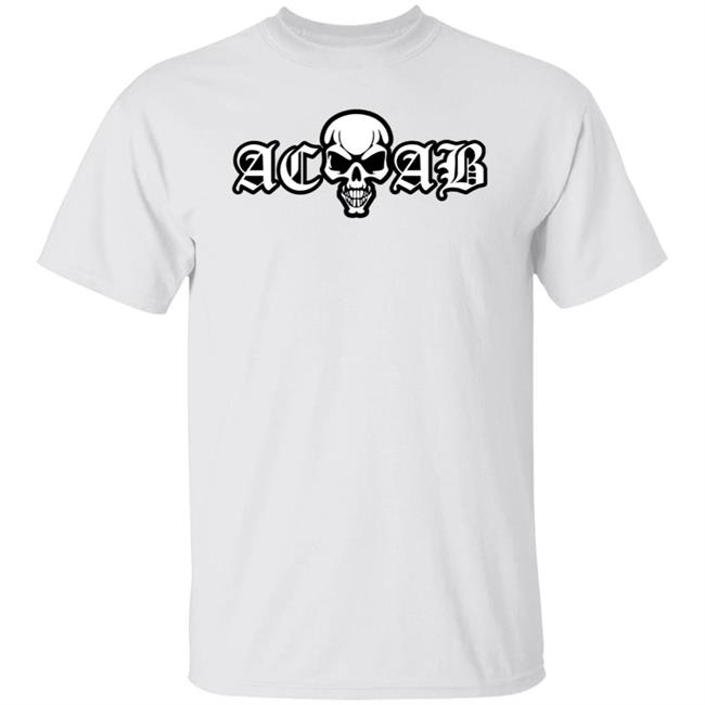 Acab Shirt A.C.A.B. Tattoo Police YouTube T Shirt