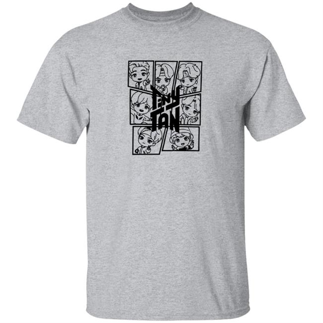BTS TinyTan Tiny Tan Mic Drop Tee Shirt BTS TinyTan Tiny Tan Mic Drop Tee Shirt