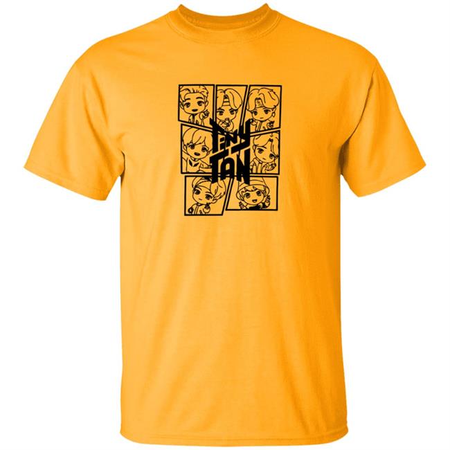 BTS TinyTan Tiny Tan Mic Drop Tee Shirt BTS TinyTan Tiny Tan Mic Drop Tee Shirt